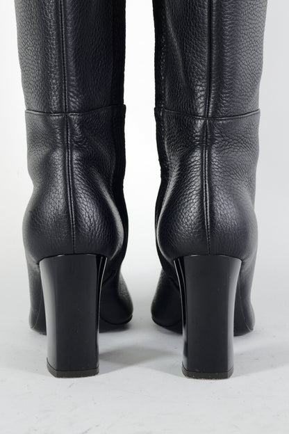 BUUTS Pollini Stiefel Leder schwarz 225003-6
