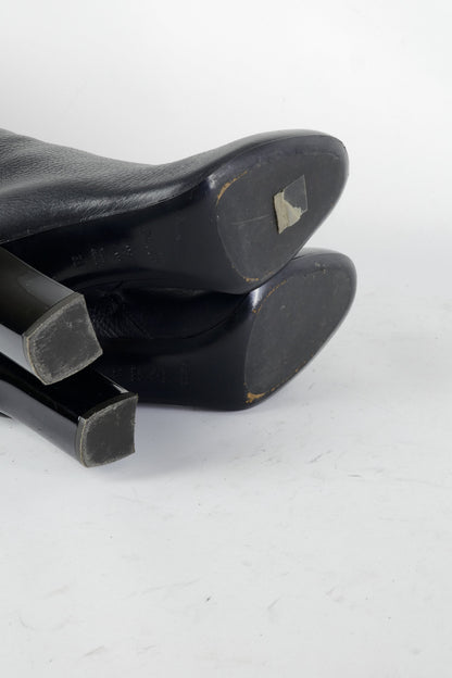 BUUTS Pollini Stiefel Leder schwarz 225003-8