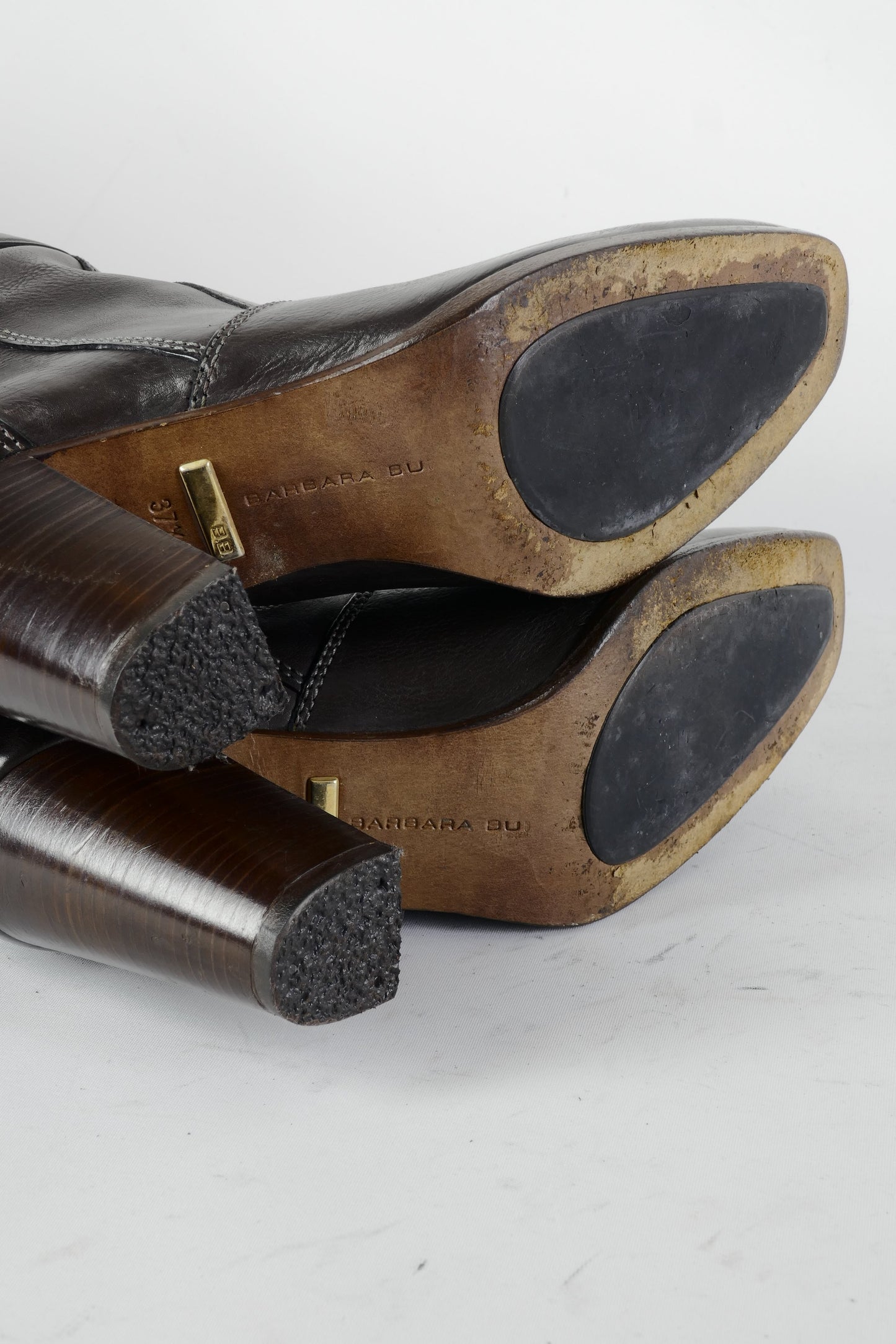 BUUTS Barbara Bui Stiefel Leder dunkelbraun 225004-8