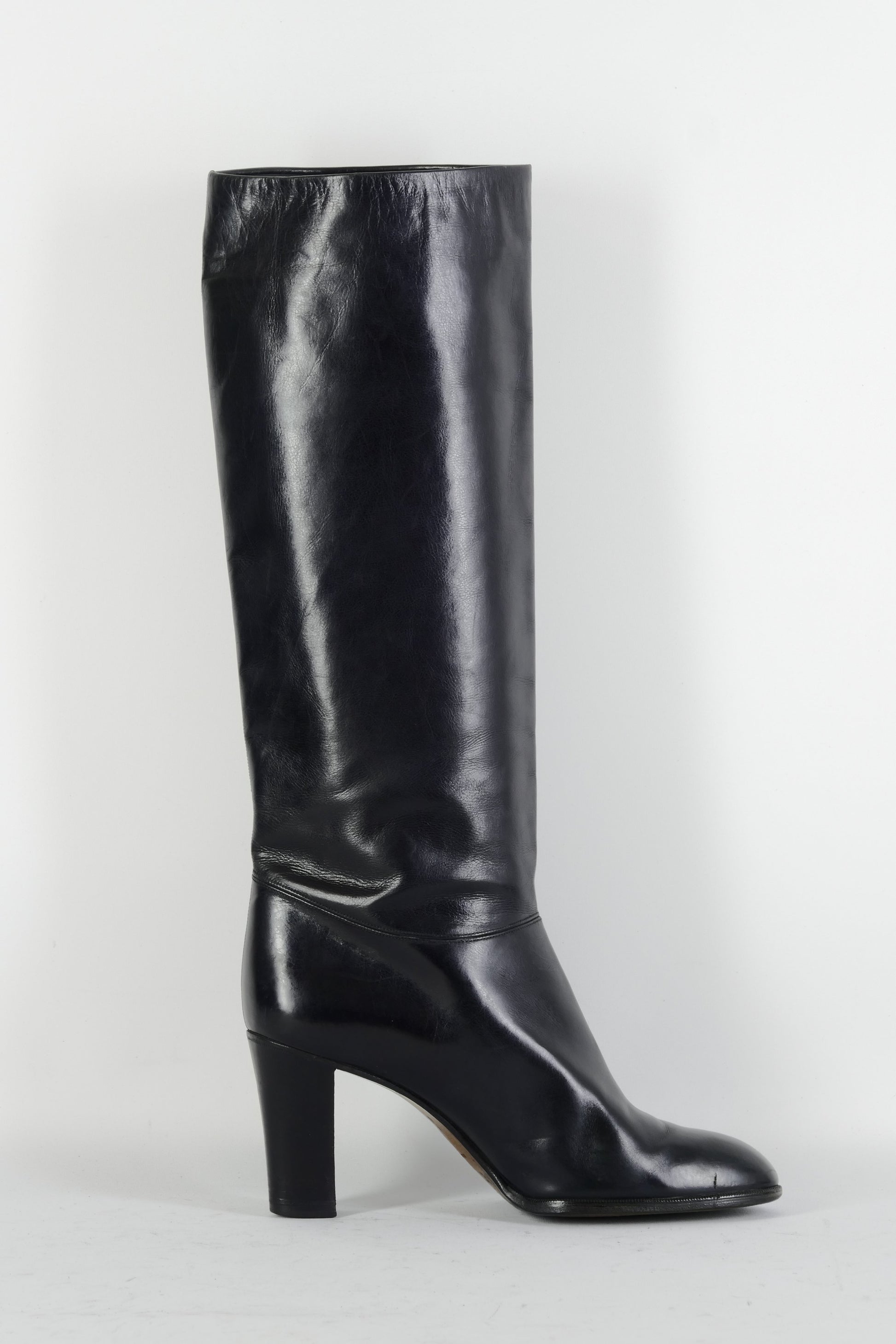 BUUTS Zenith Vintage-Stiefel Leder schwarz 225006-3