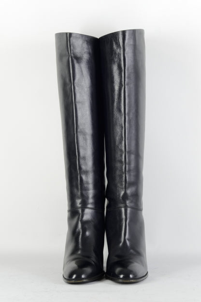 BUUTS Zenith Vintage-Stiefel Leder schwarz 225006-4