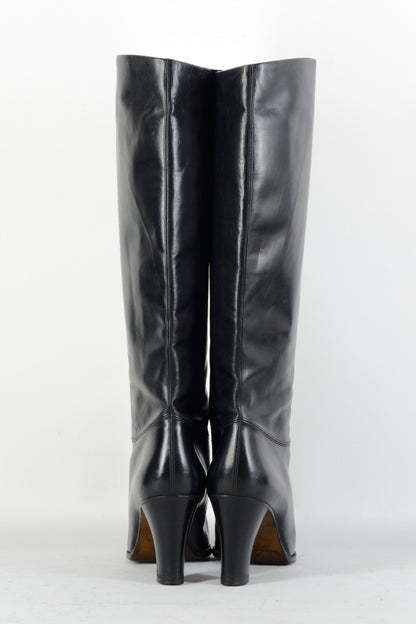 BUUTS Zenith Vintage-Stiefel Leder schwarz 225006-5