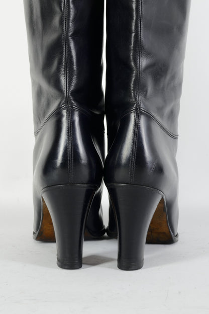 BUUTS Zenith Vintage-Stiefel Leder schwarz 225006-6