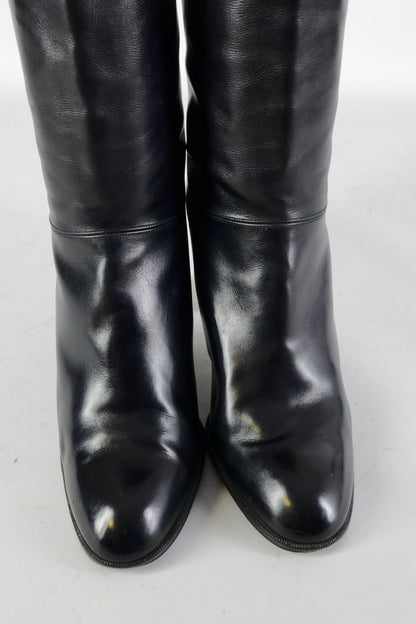 BUUTS Zenith Vintage-Stiefel Leder schwarz 225006-7
