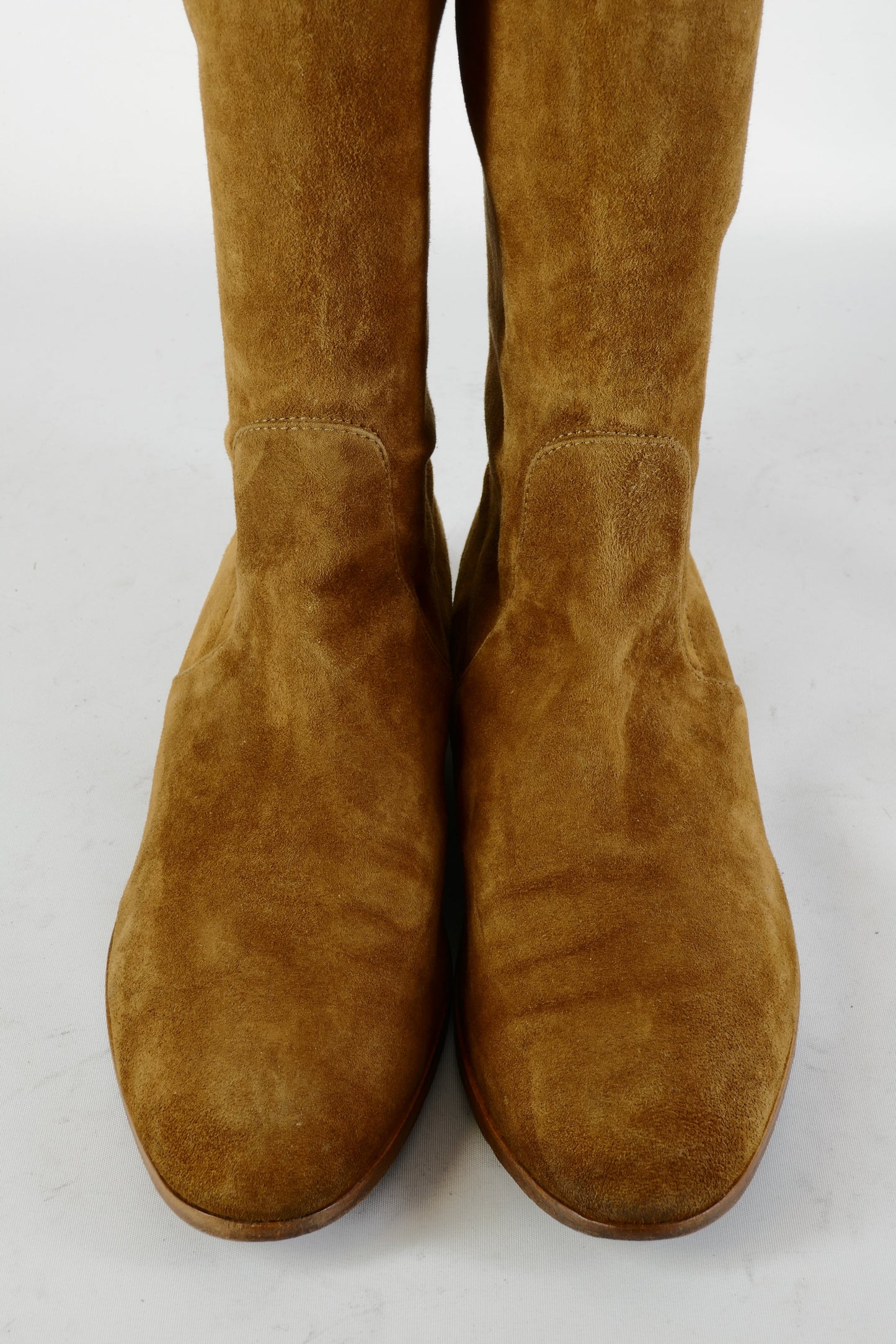 BUUTS Navyboot Overknees Wildleder cognac 225009-8