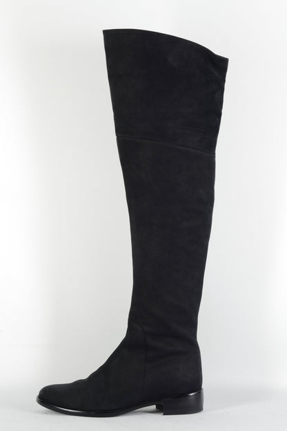 BUUTS Cosmoparis Overknees Wildleder schwarz 225010-1