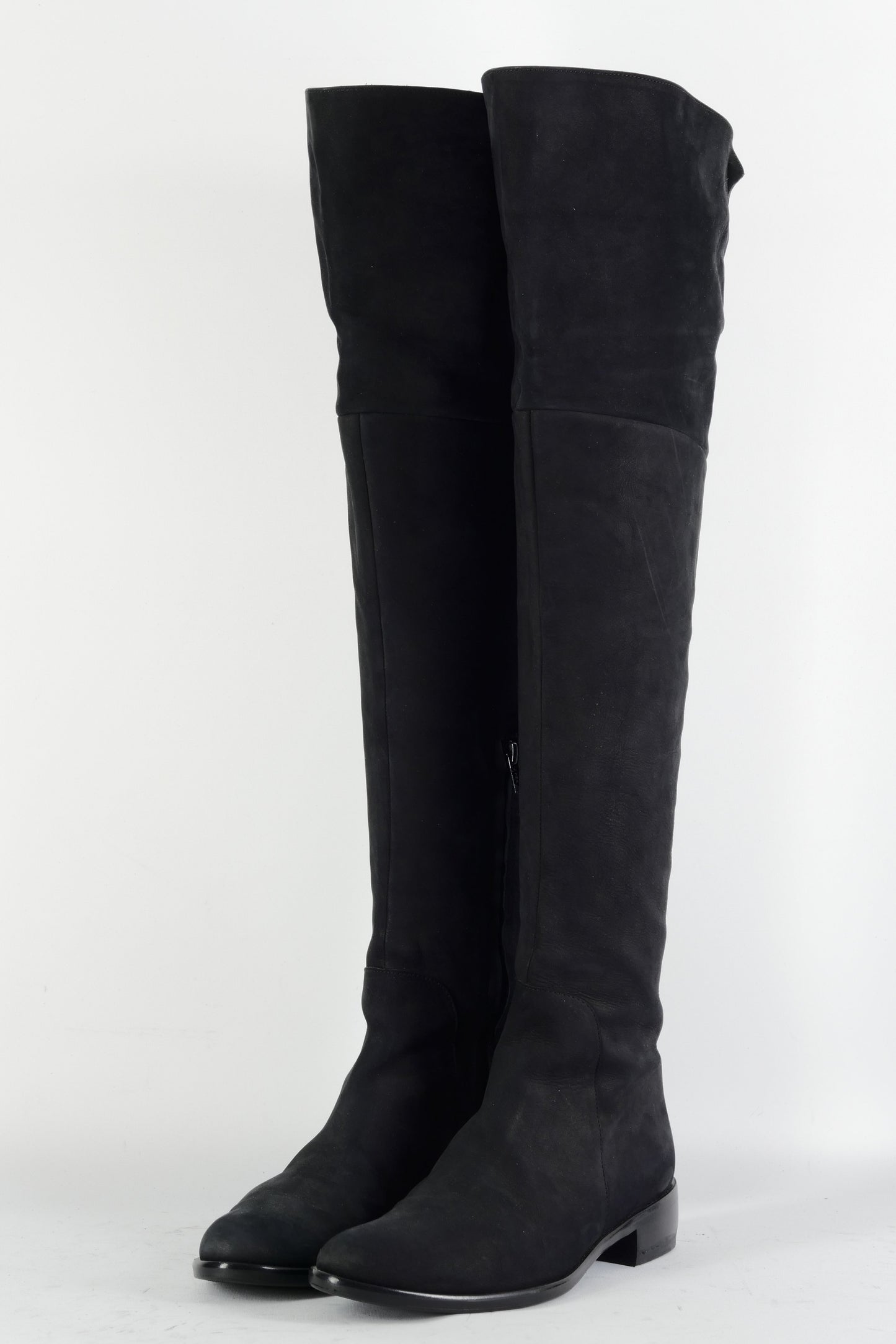 BUUTS Cosmoparis Overknees Wildleder schwarz 225010-2
