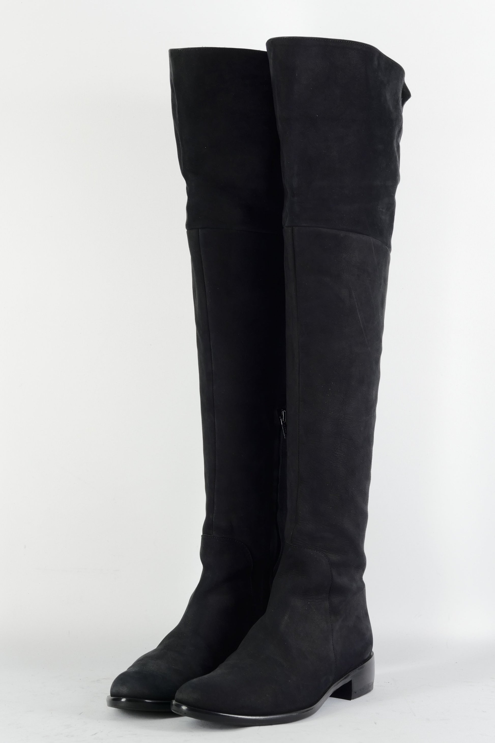 BUUTS Cosmoparis Overknees Wildleder schwarz 225010-2