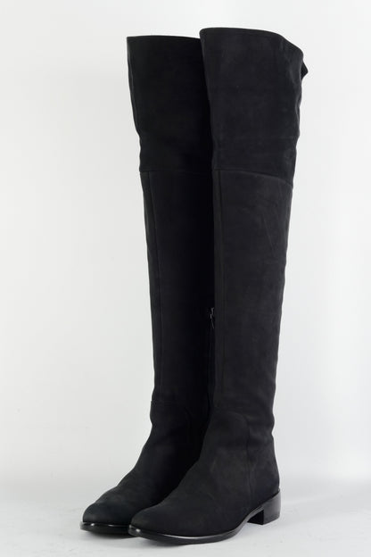 BUUTS Cosmoparis Overknees Wildleder schwarz 225010-2