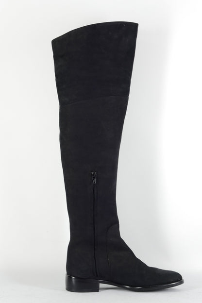 BUUTS Cosmoparis Overknees Wildleder schwarz 225010-3