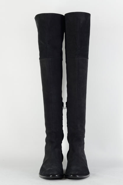 BUUTS Cosmoparis Overknees Wildleder schwarz 225010-4