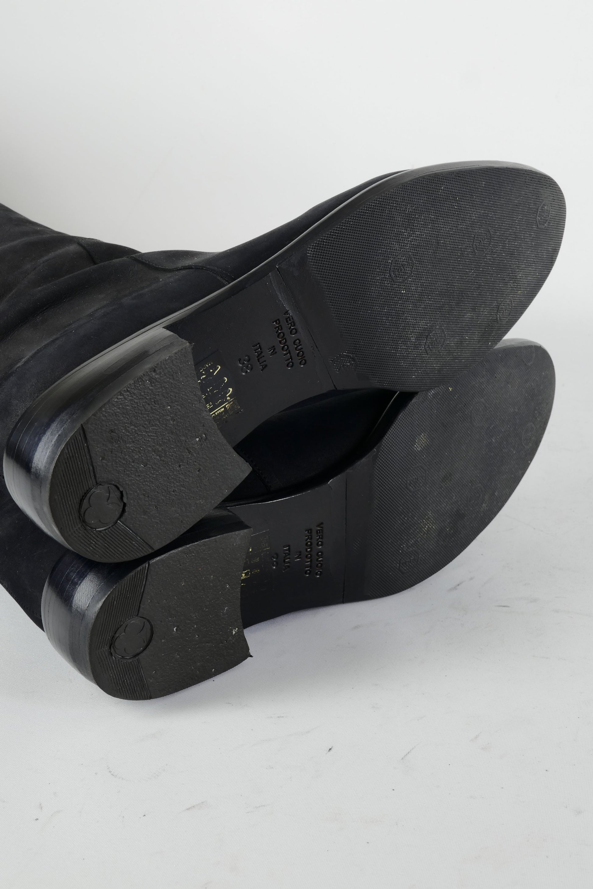 BUUTS Cosmoparis Overknees Wildleder schwarz 225010-8