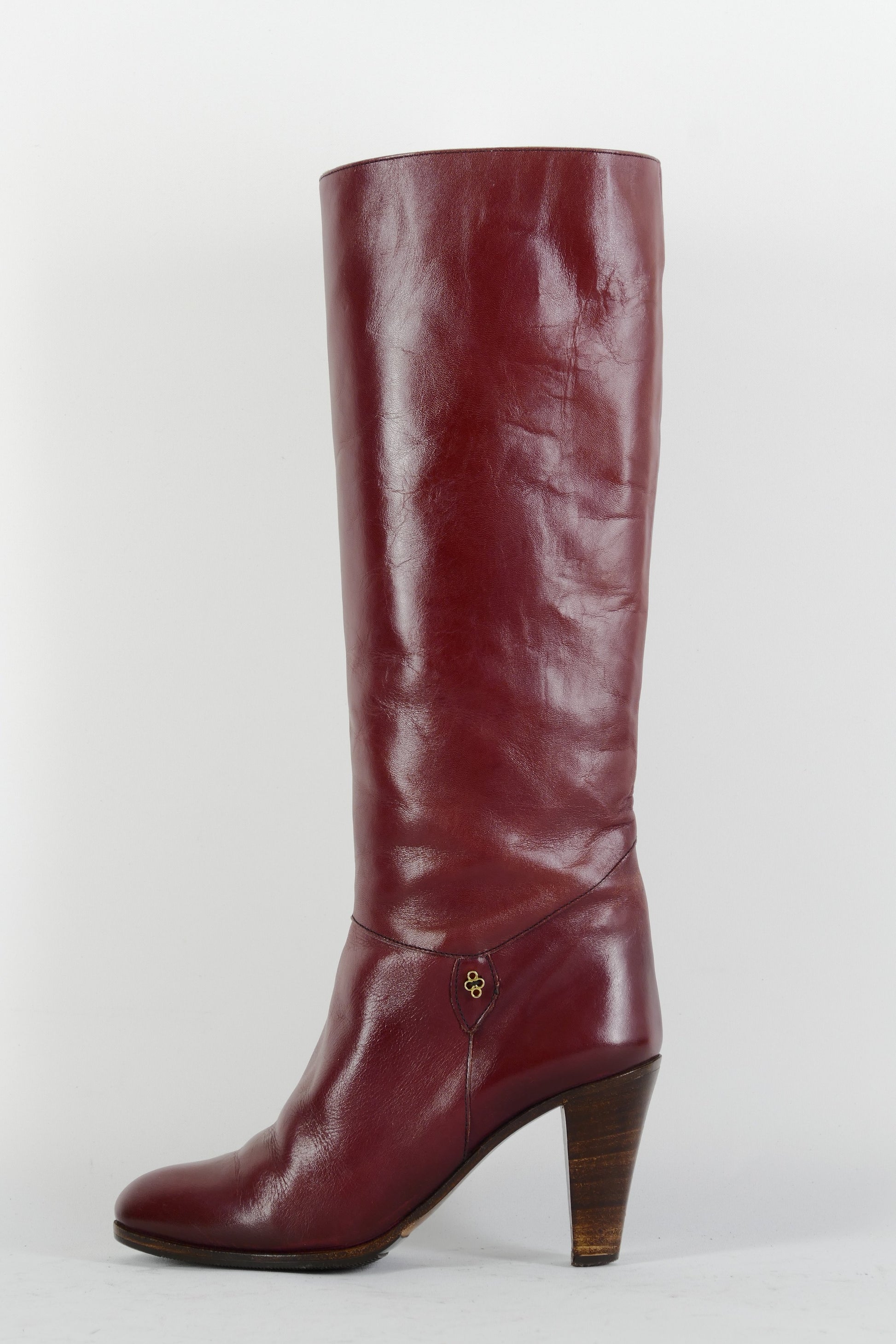 BUUTS Byron Vintage-Stiefel Leder bordeaux 225011-1