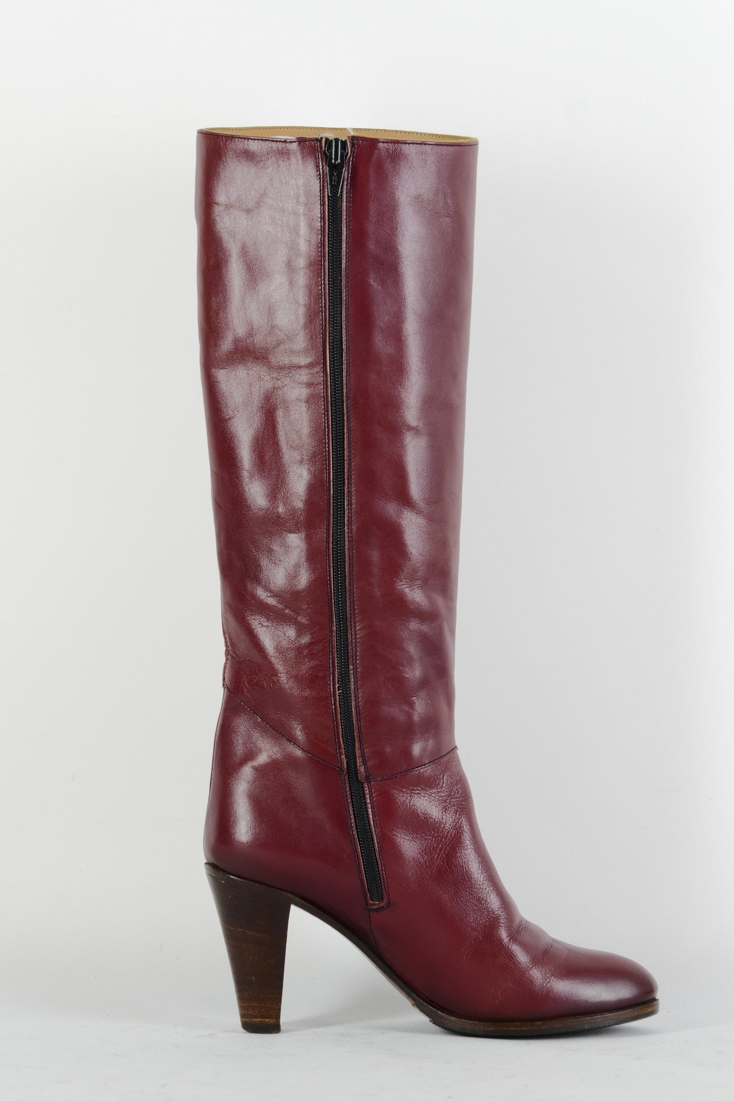 BUUTS Byron Vintage-Stiefel Leder bordeaux 225011-3