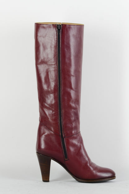 BUUTS Byron Vintage-Stiefel Leder bordeaux 225011-3
