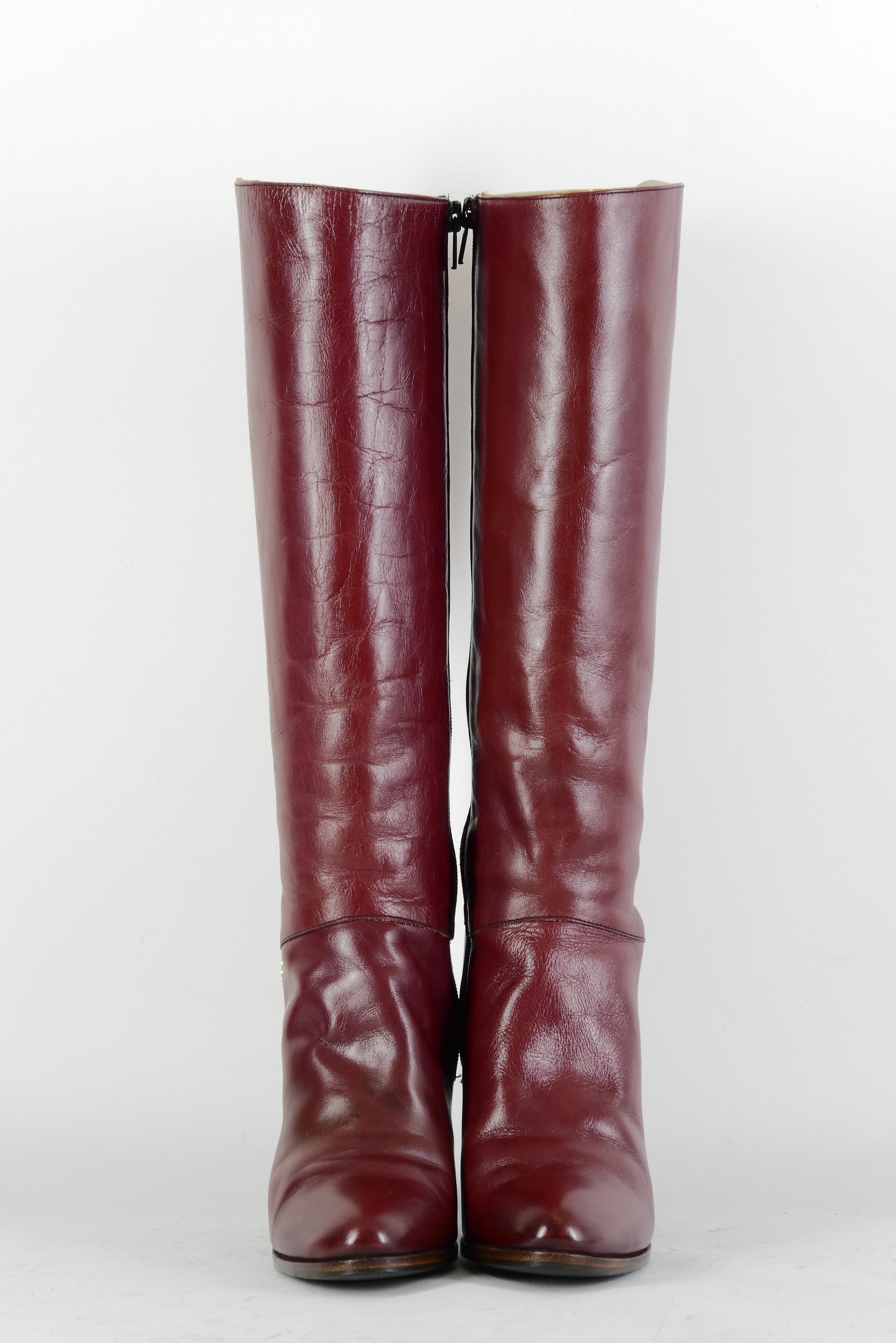 BUUTS Byron Vintage-Stiefel Leder bordeaux 225011-4