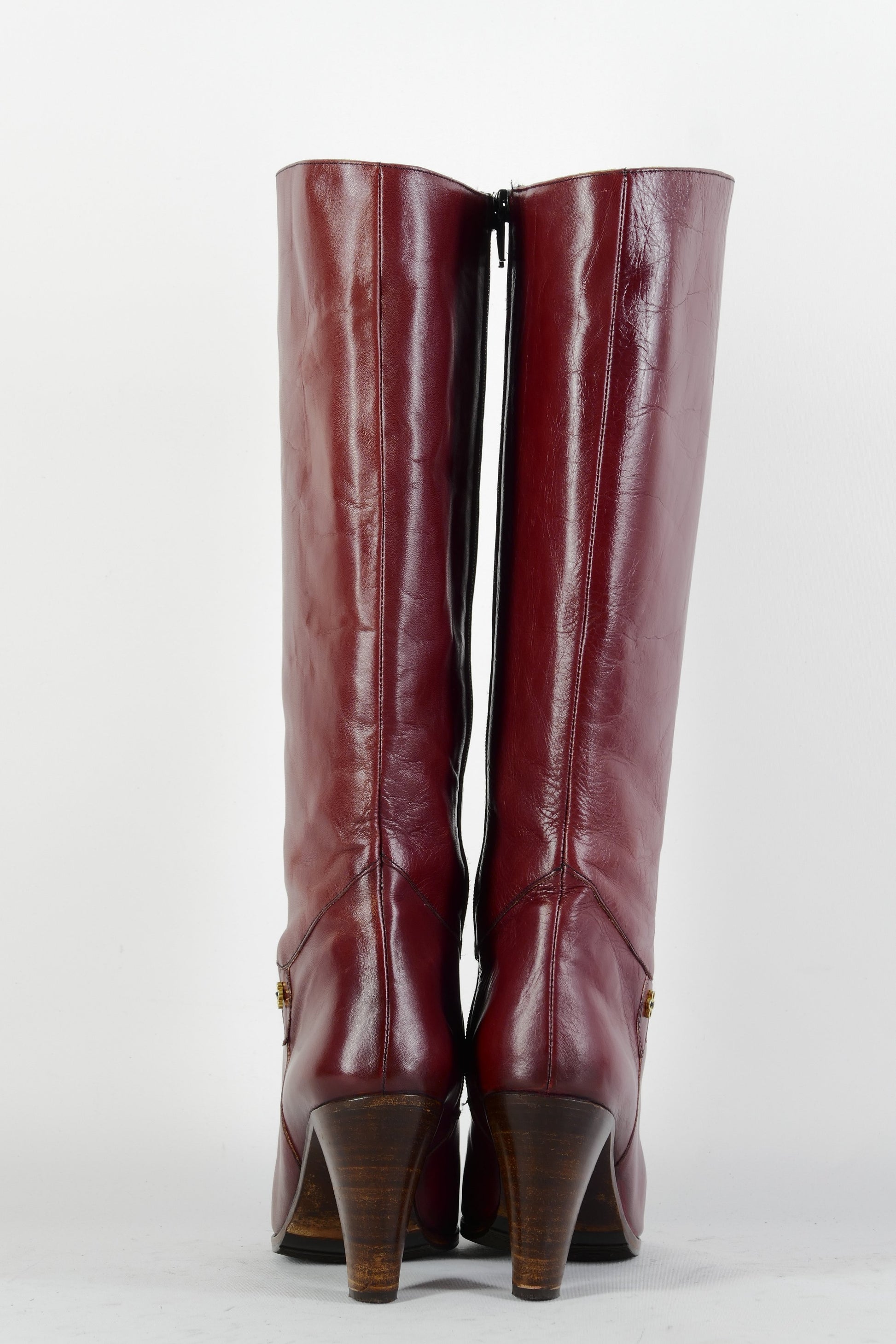 BUUTS Byron Vintage-Stiefel Leder bordeaux 225011-5