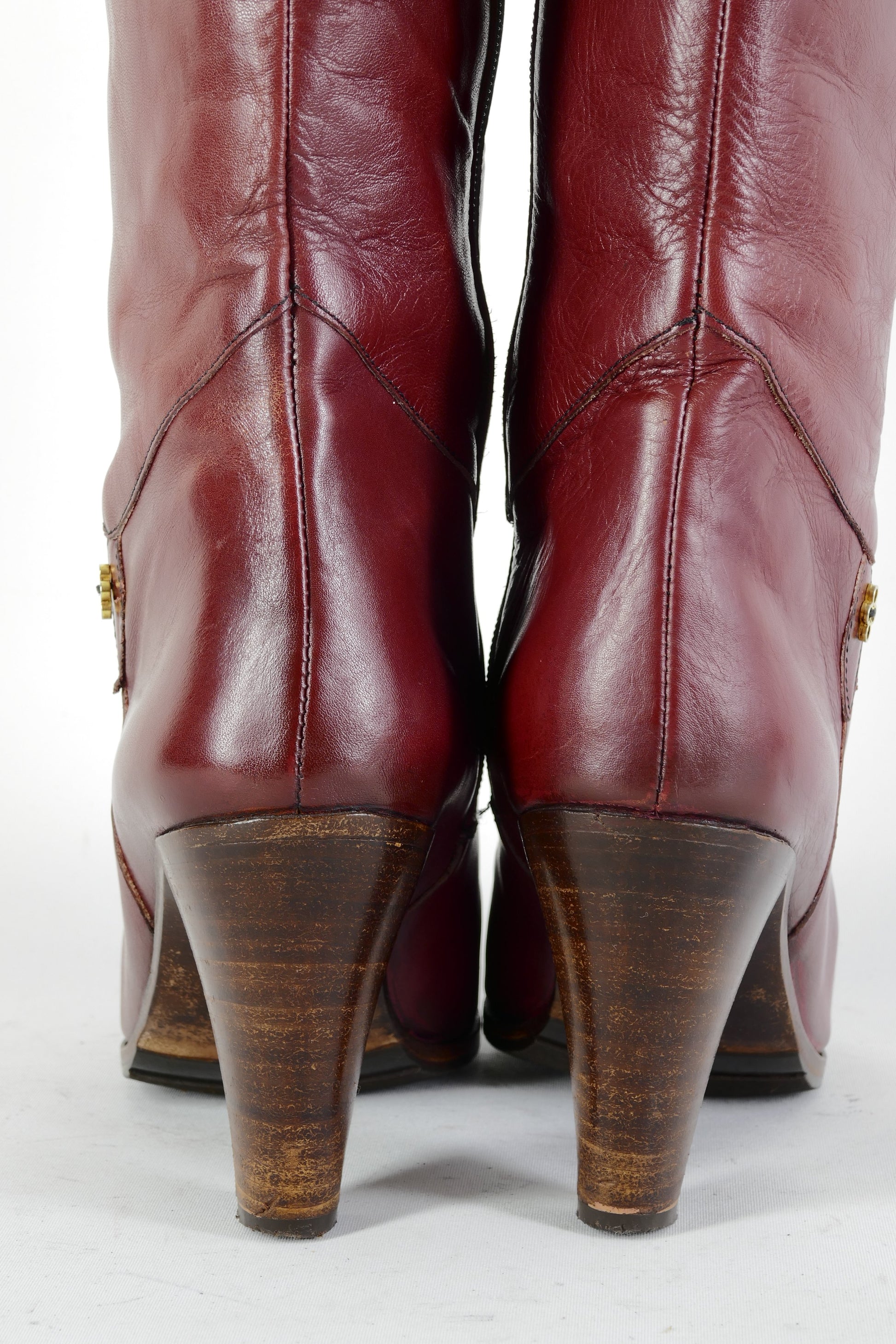 BUUTS Byron Vintage-Stiefel Leder bordeaux 225011-6