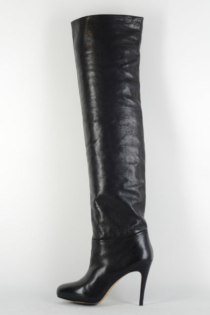 BUUTS Kallisté Overknees Leder schwarz 225012-1