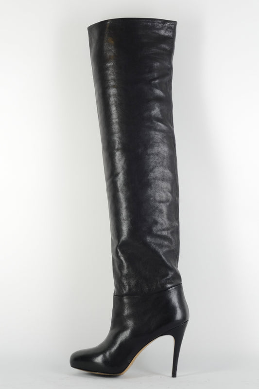 BUUTS Kallisté Overknees Leder schwarz 225012-1