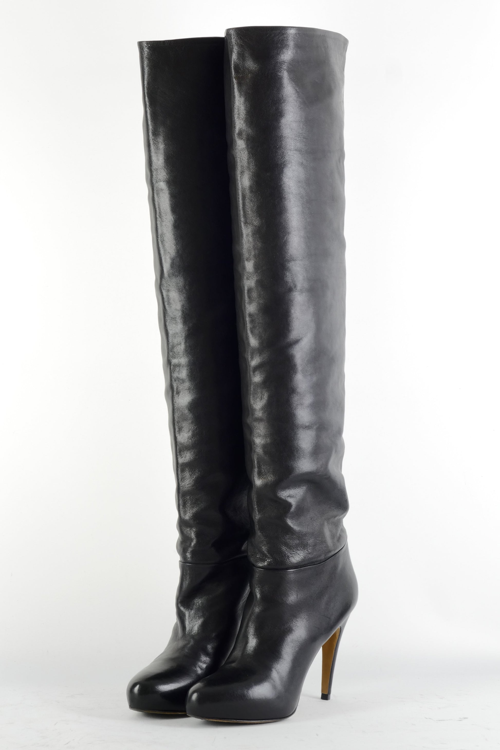 BUUTS Kallisté Overknees Leder schwarz 225012-2