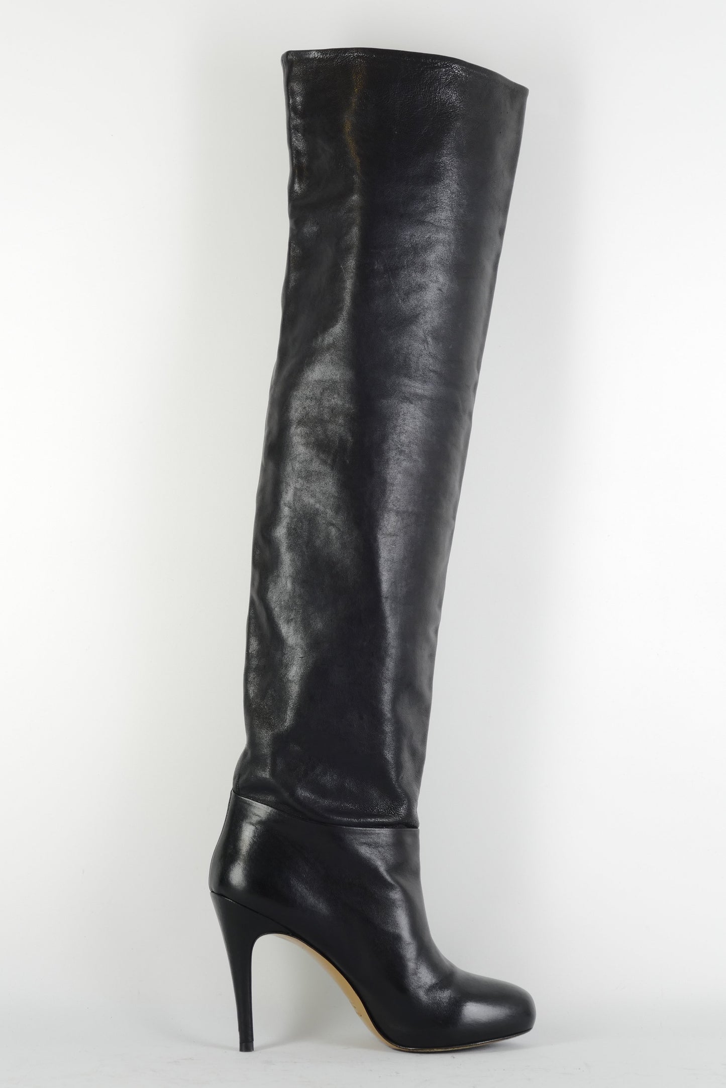 BUUTS Kallisté Overknees Leder schwarz 225012-3