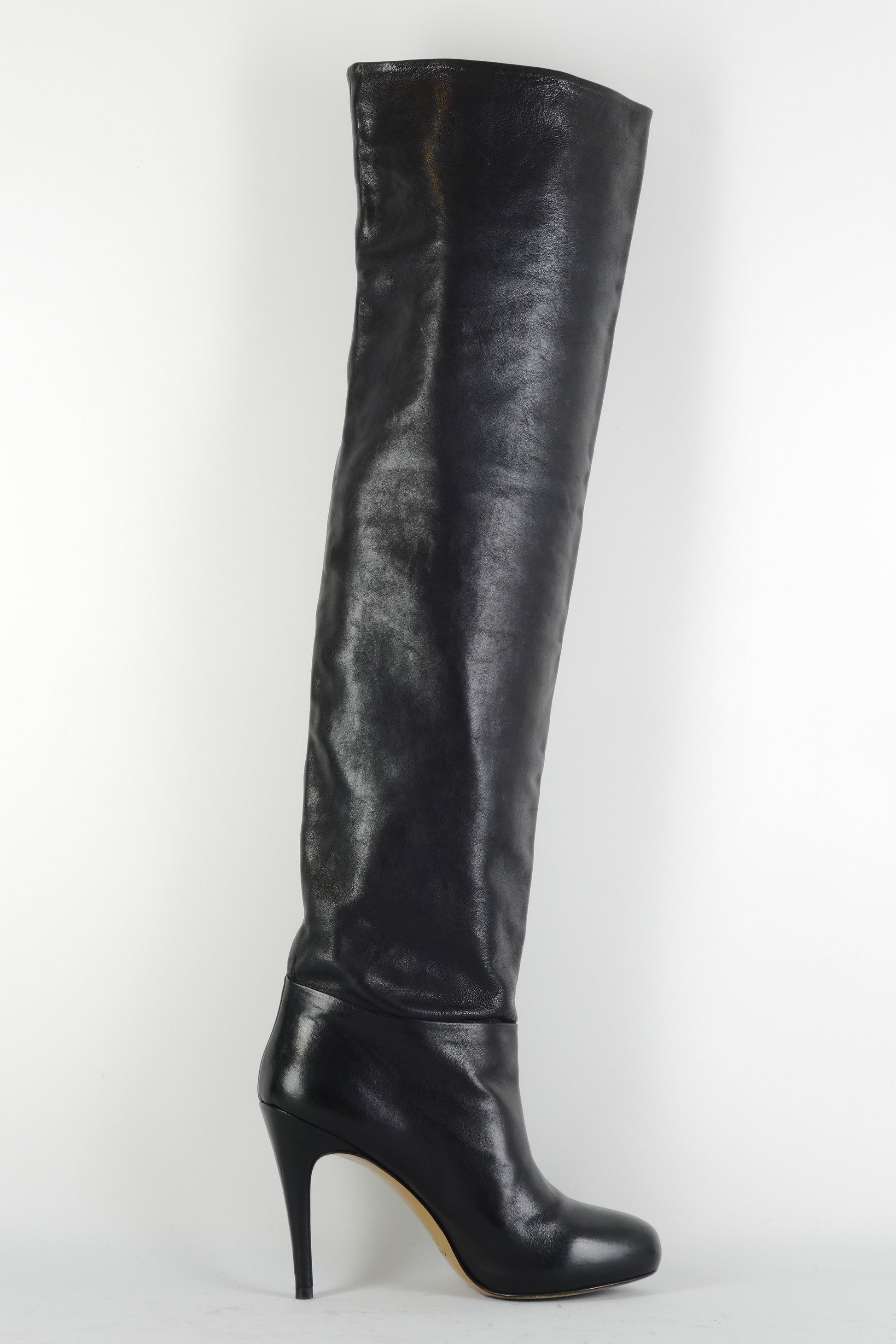 BUUTS Kallisté Overknees Leder schwarz 225012-3