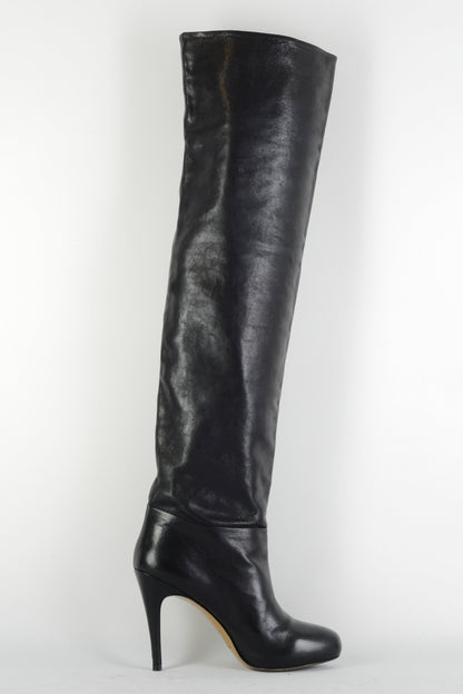 BUUTS Kallisté Overknees Leder schwarz 225012-3