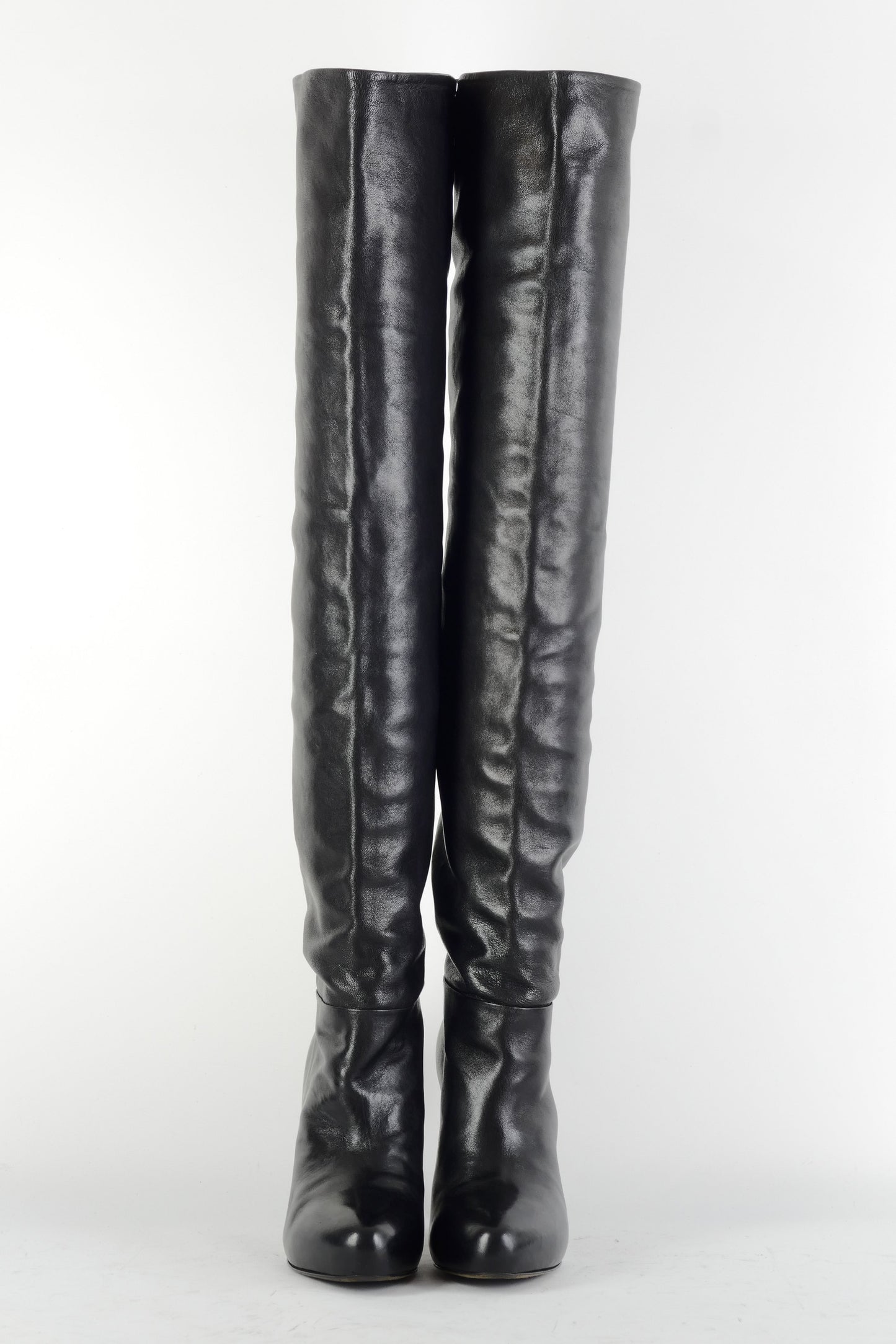 BUUTS Kallisté Overknees Leder schwarz 225012-4