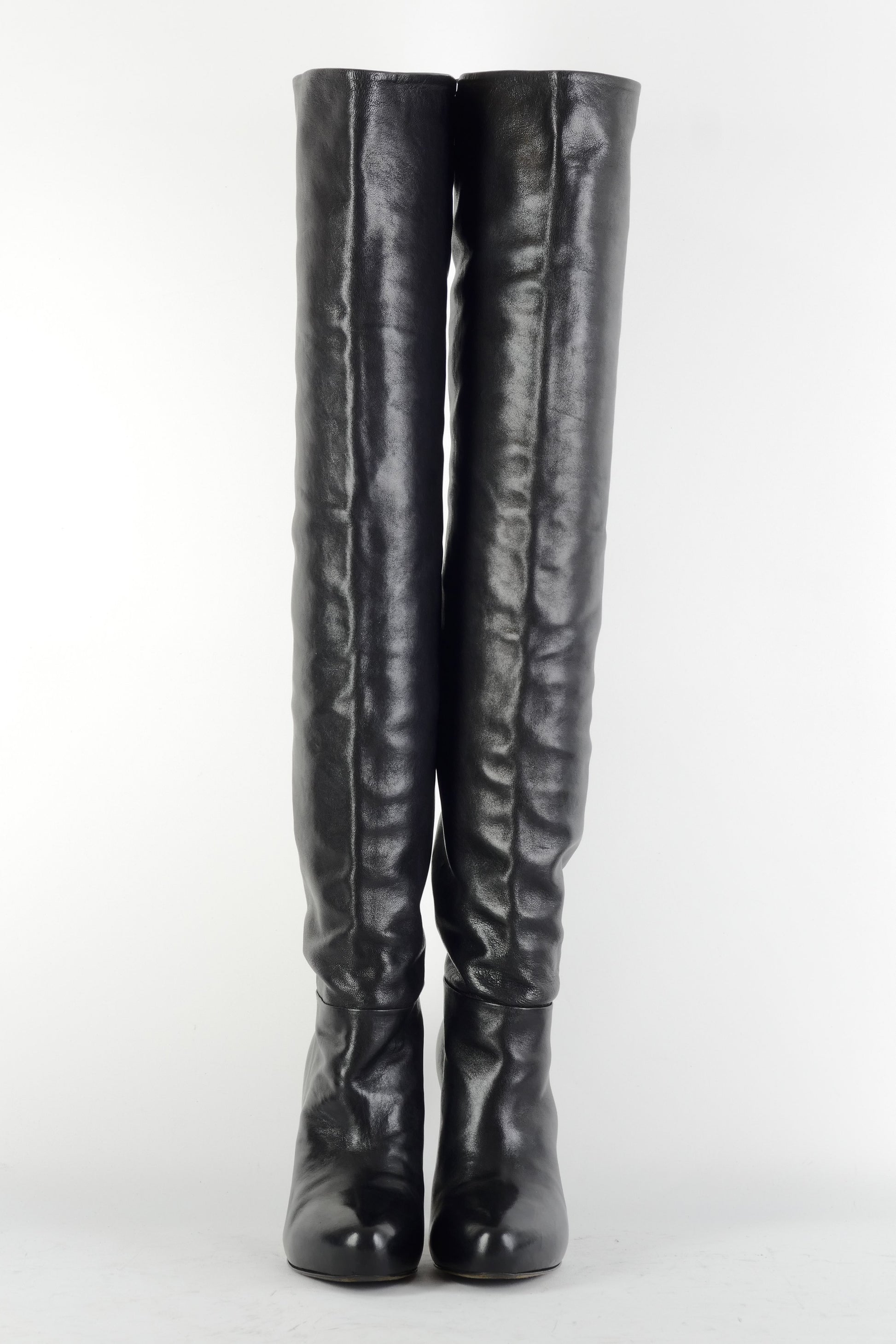 BUUTS Kallisté Overknees Leder schwarz 225012-4