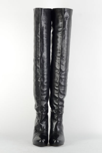 BUUTS Kallisté Overknees Leder schwarz 225012-4