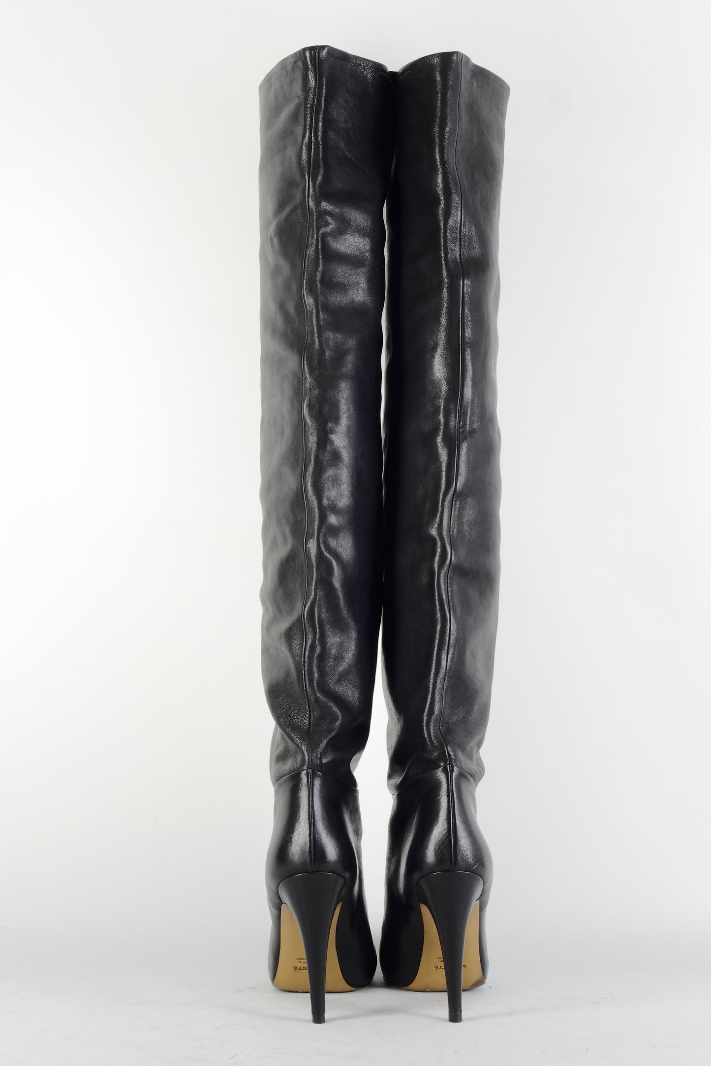 BUUTS Kallisté Overknees Leder schwarz 225012-5