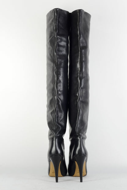 BUUTS Kallisté Overknees Leder schwarz 225012-5