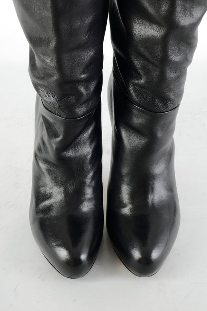 BUUTS Kallisté Overknees Leder schwarz 225012-7