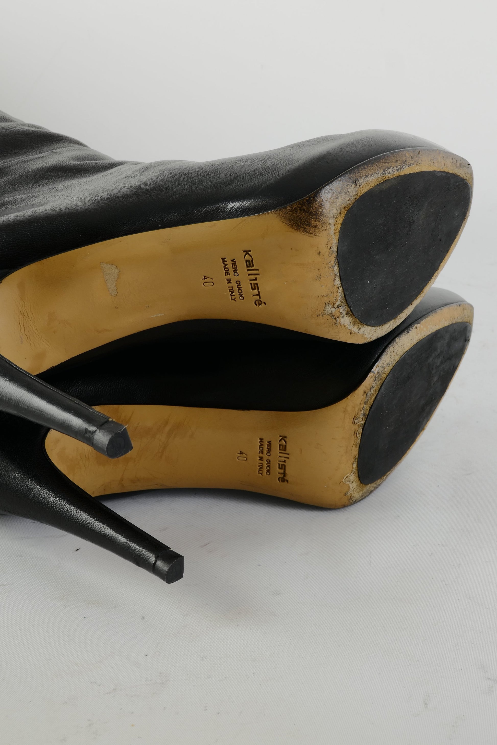 BUUTS Kallisté Overknees Leder schwarz 225012-8