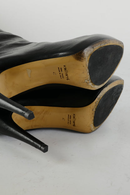 BUUTS Kallisté Overknees Leder schwarz 225012-8