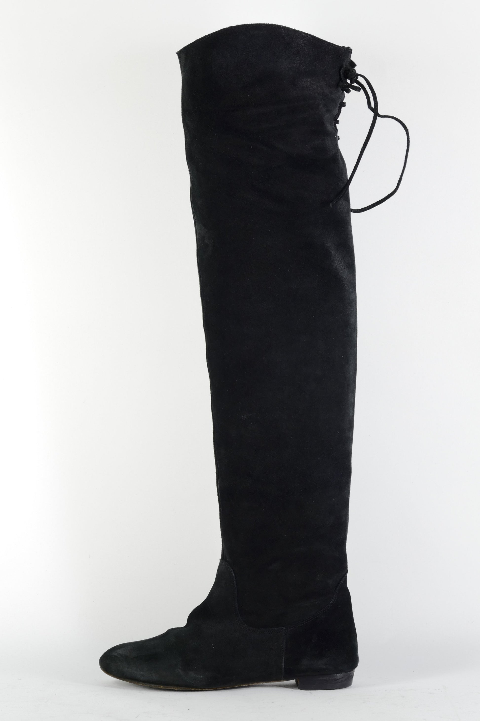 BUUTS Chloé Overknees Wildleder schwarz 225013-1