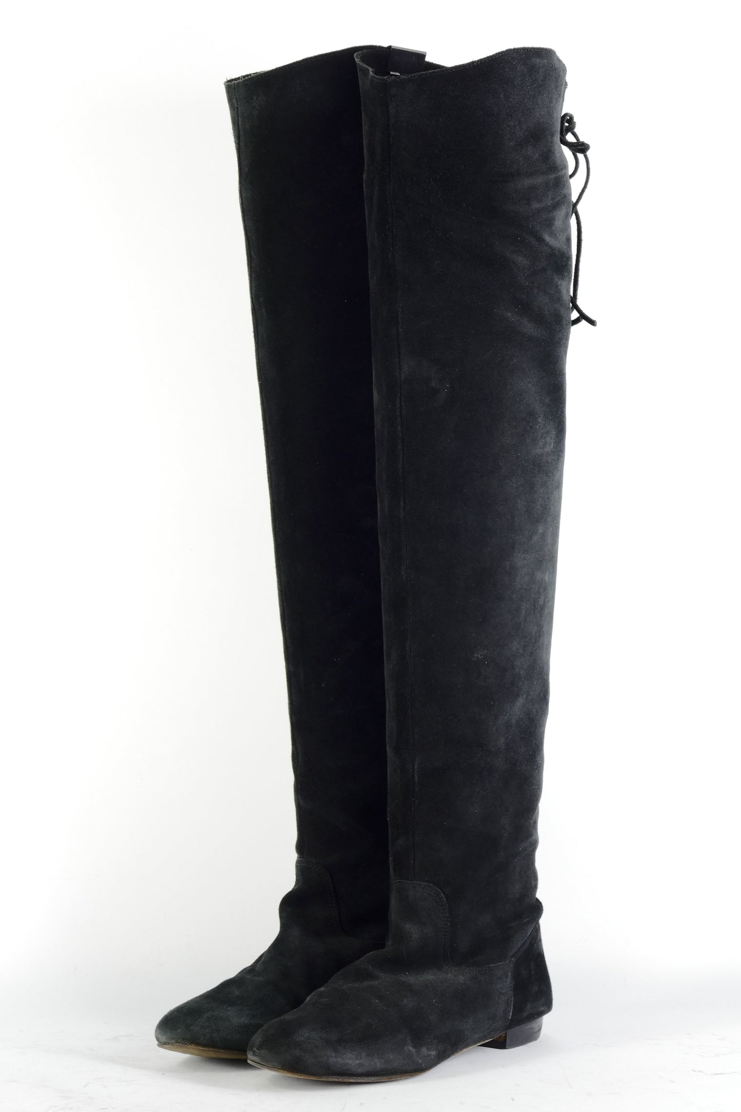 BUUTS Chloé Overknees Wildleder schwarz 225013-2
