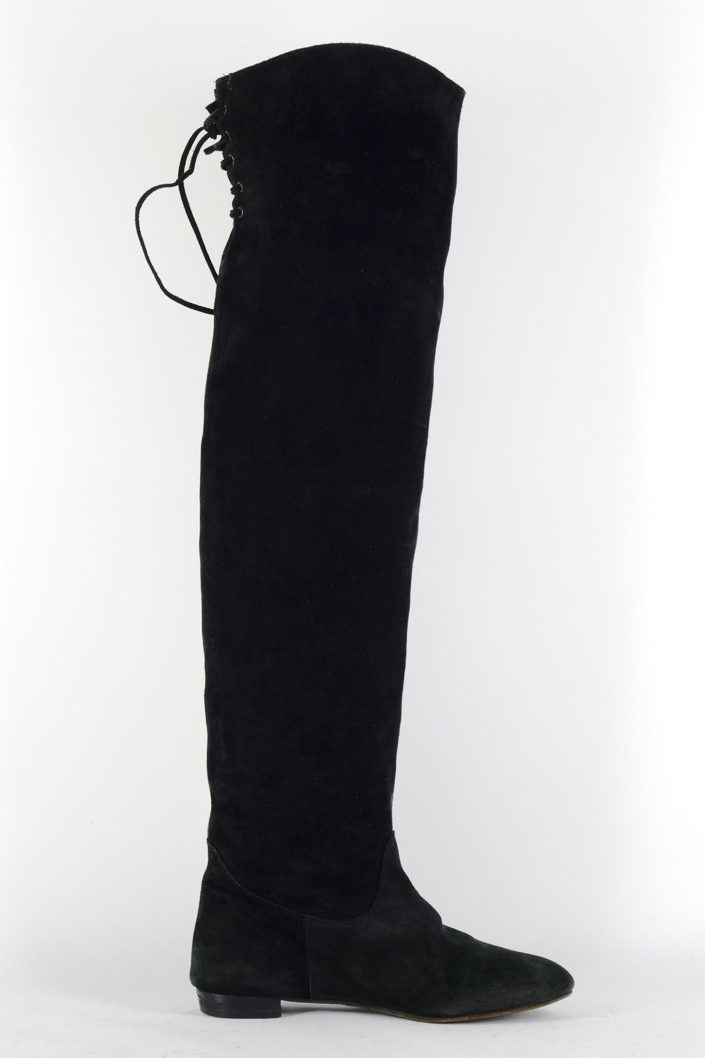 BUUTS Chloé Overknees Wildleder schwarz 225013-3