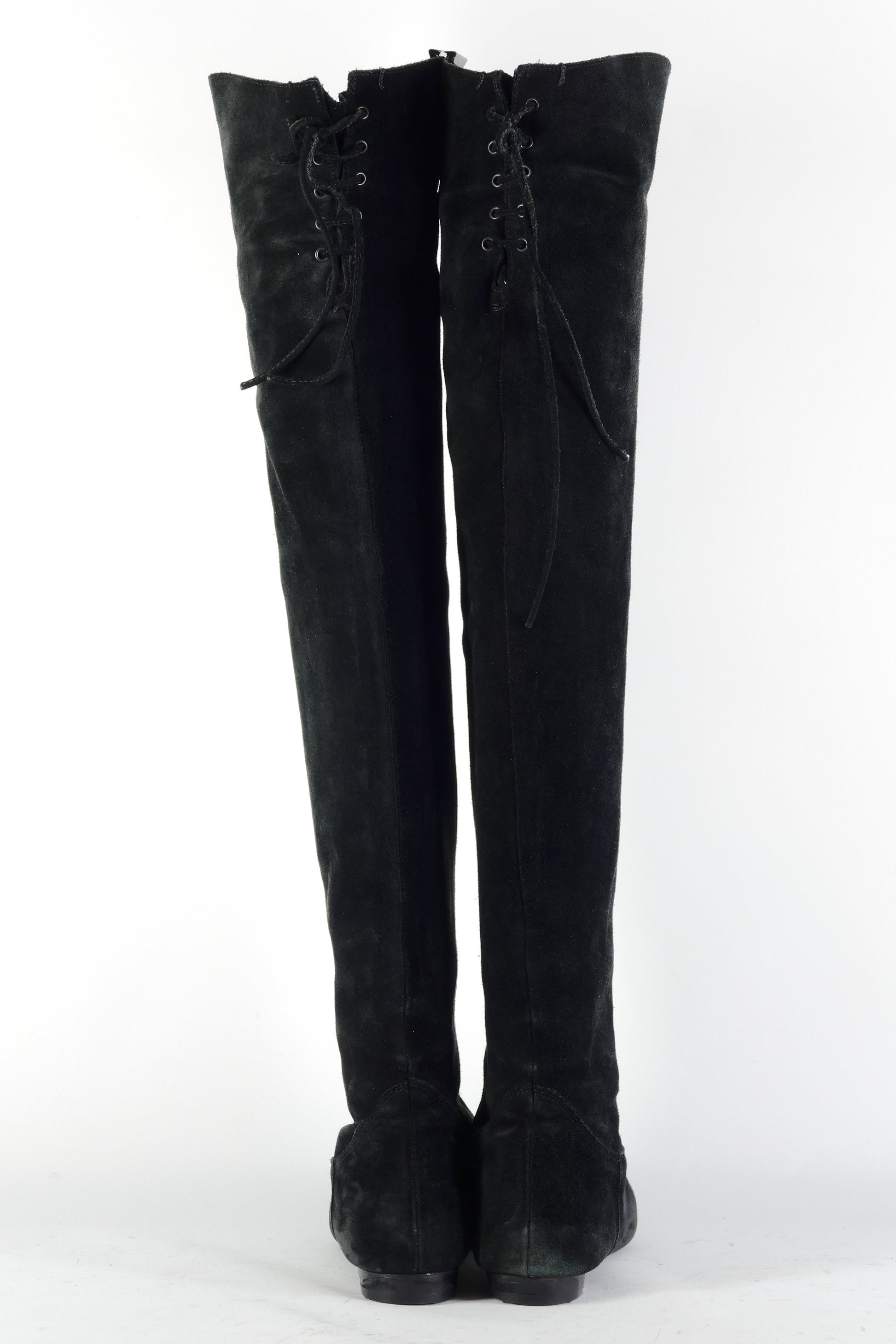BUUTS Chloé Overknees Wildleder schwarz 225013-5