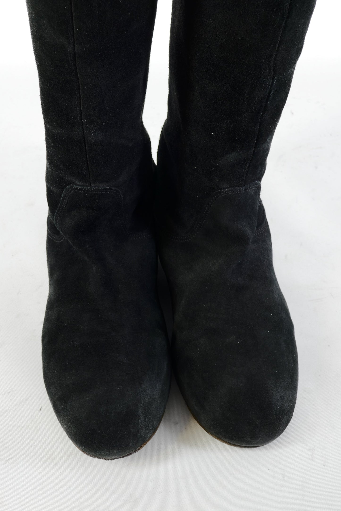 BUUTS Chloé Overknees Wildleder schwarz 225013-7