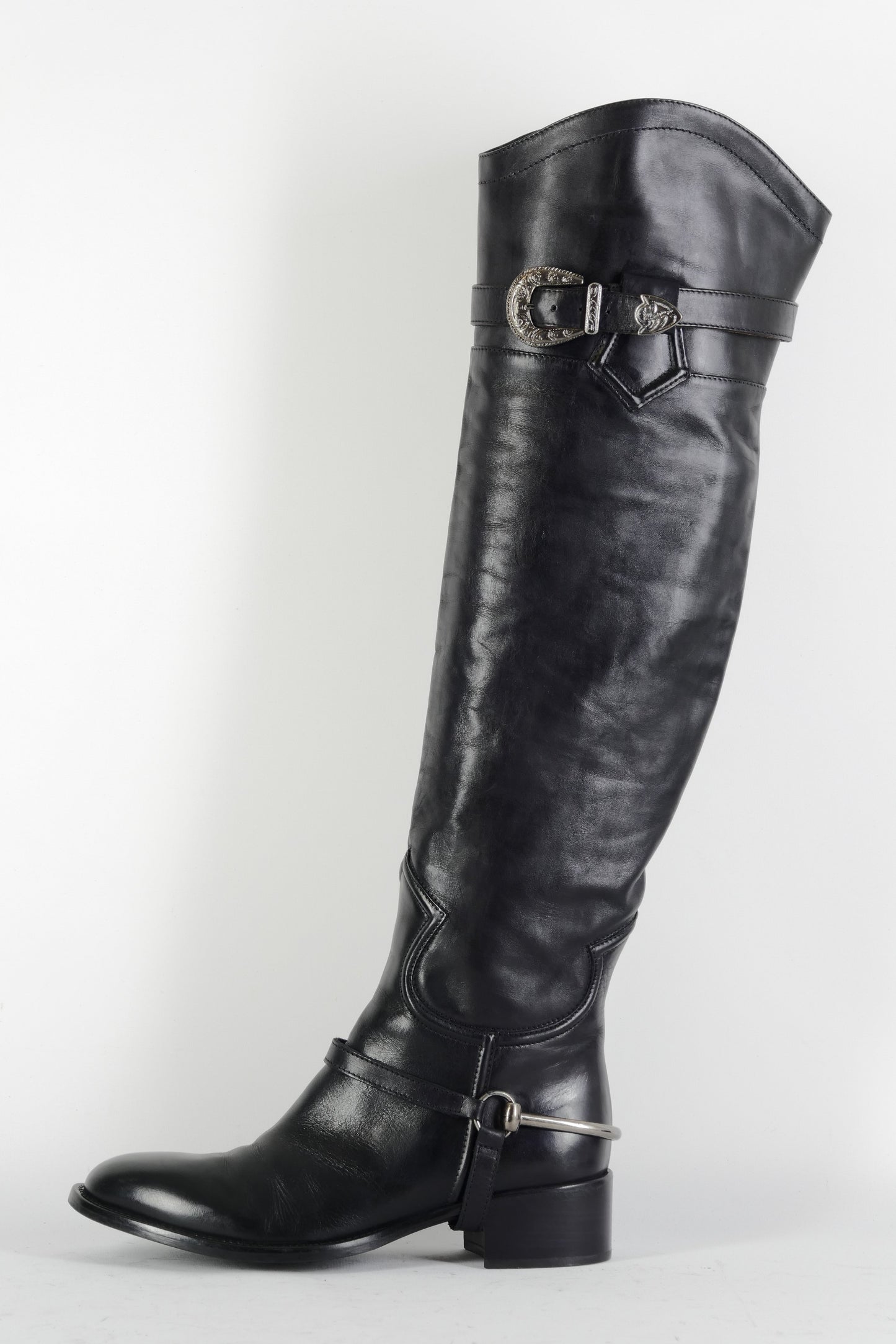 BUUTS LePepe Hohe Stiefel Leder schwarz 225015-1