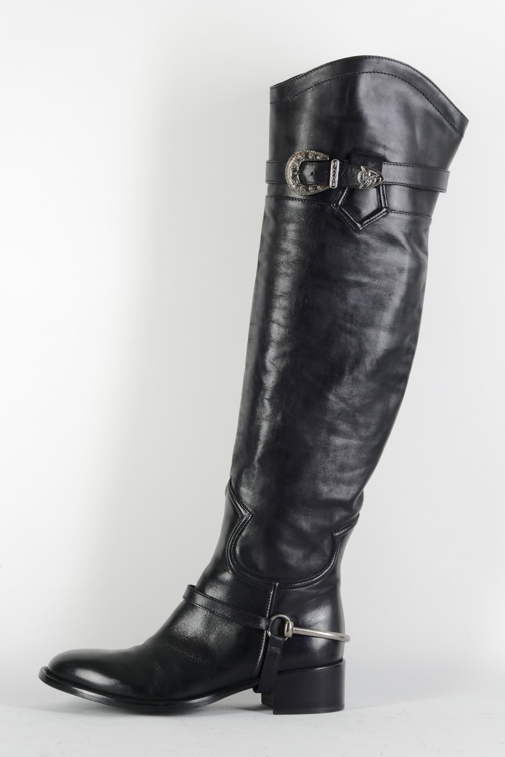 BUUTS LePepe Hohe Stiefel Leder schwarz 225015-1