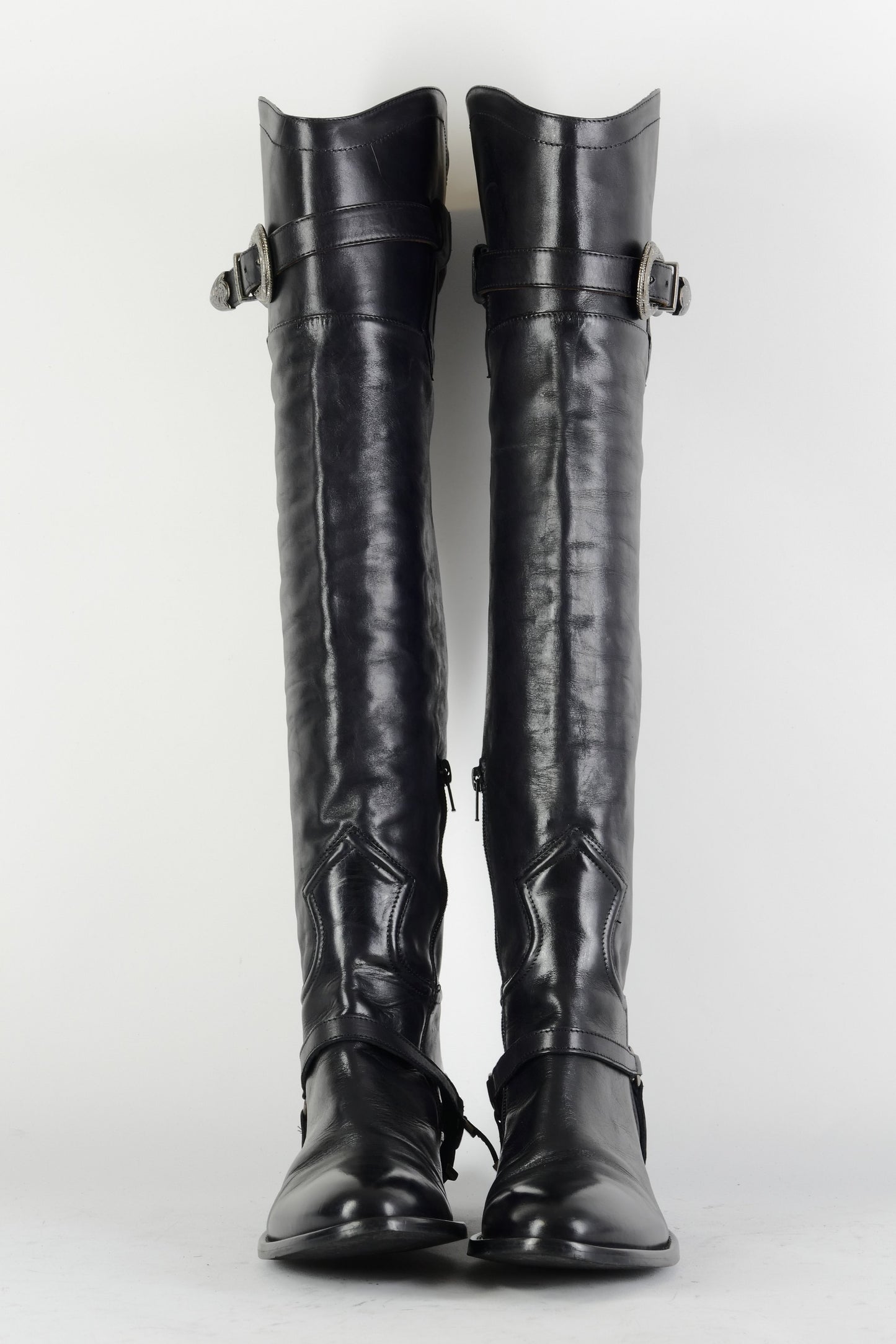 BUUTS LePepe Hohe Stiefel Leder schwarz 225015-4