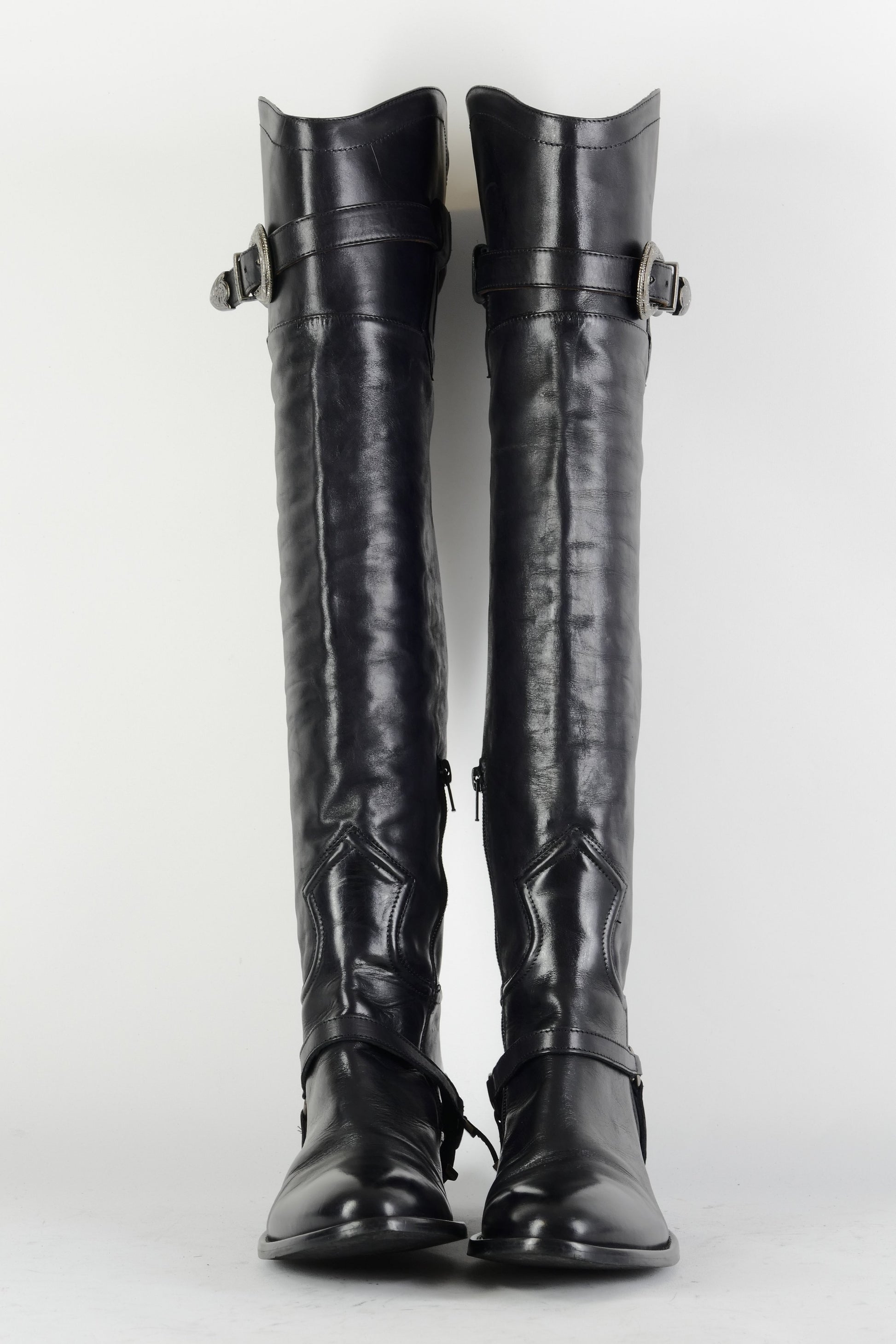 BUUTS LePepe Hohe Stiefel Leder schwarz 225015-4
