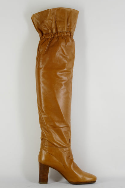 BUUTS Clams Vintage-Stiefel Leder cognac 225017-3