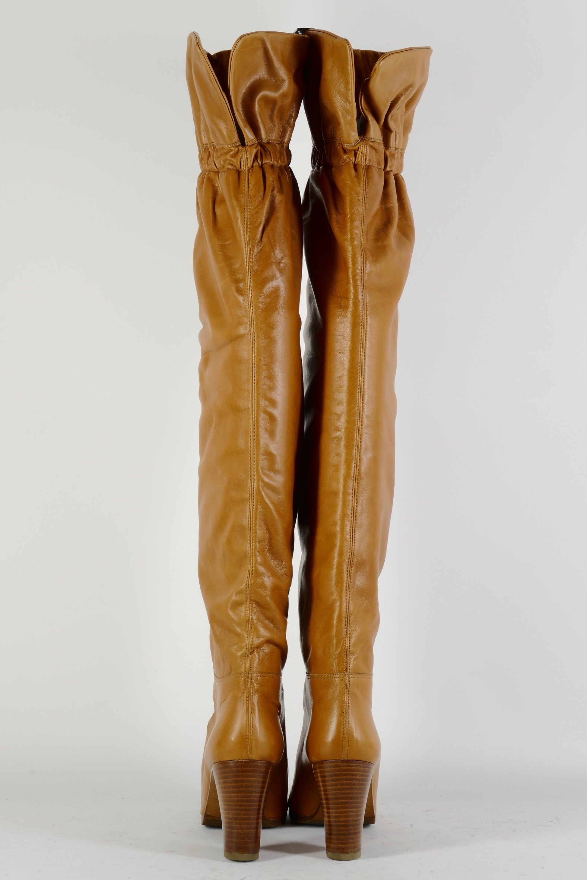BUUTS Clams Vintage-Stiefel Leder cognac 225017-5