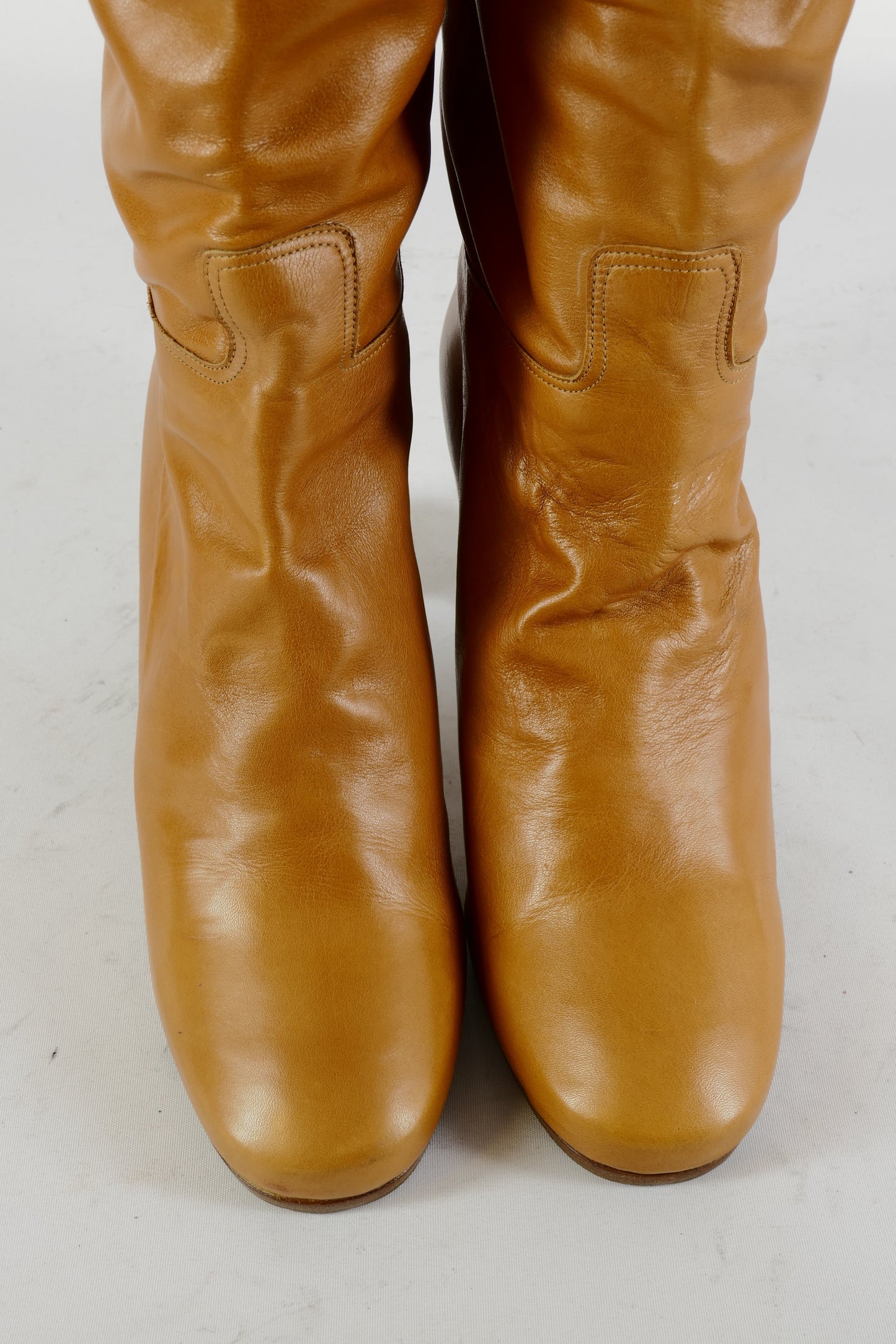 BUUTS Clams Vintage-Stiefel Leder cognac 225017-7