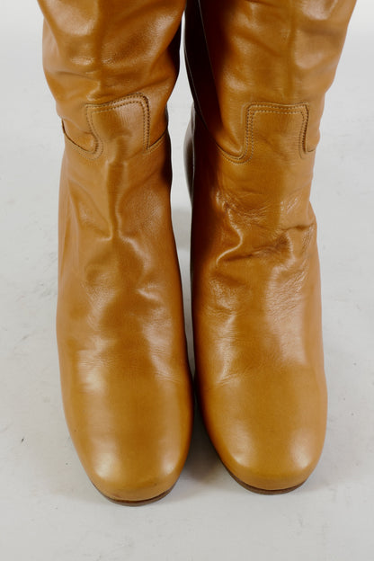 BUUTS Clams Vintage-Stiefel Leder cognac 225017-7