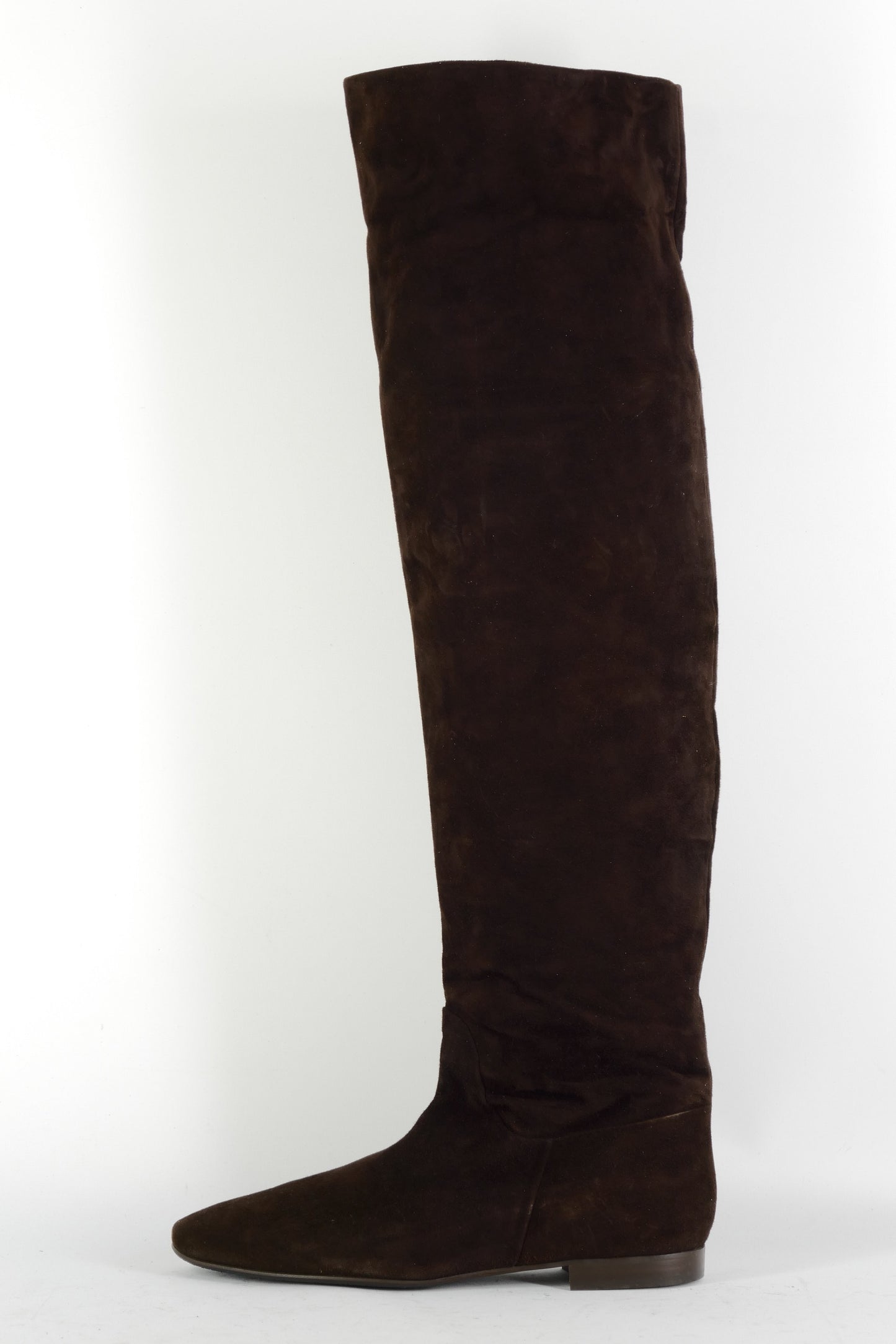 BUUTS Uli Knecht Overknees Wildleder dunkelbraun 225022-1